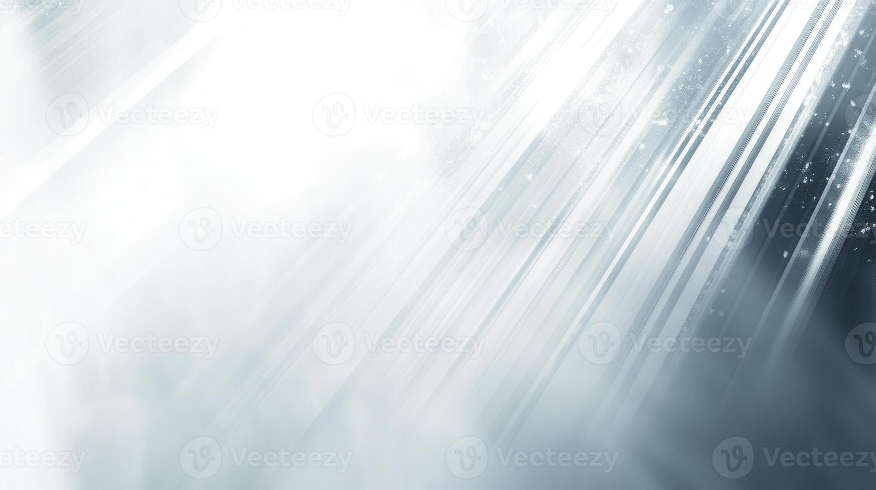 Abstract Silver Light Streaks with Subtle Particles in Modern Background photo