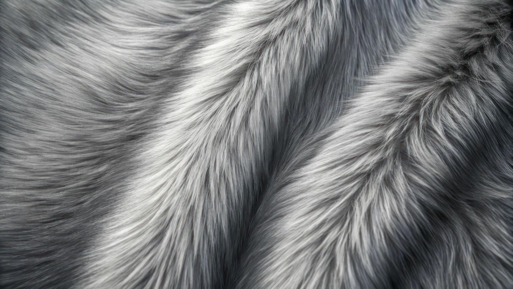 A close up of a fur fabric photo