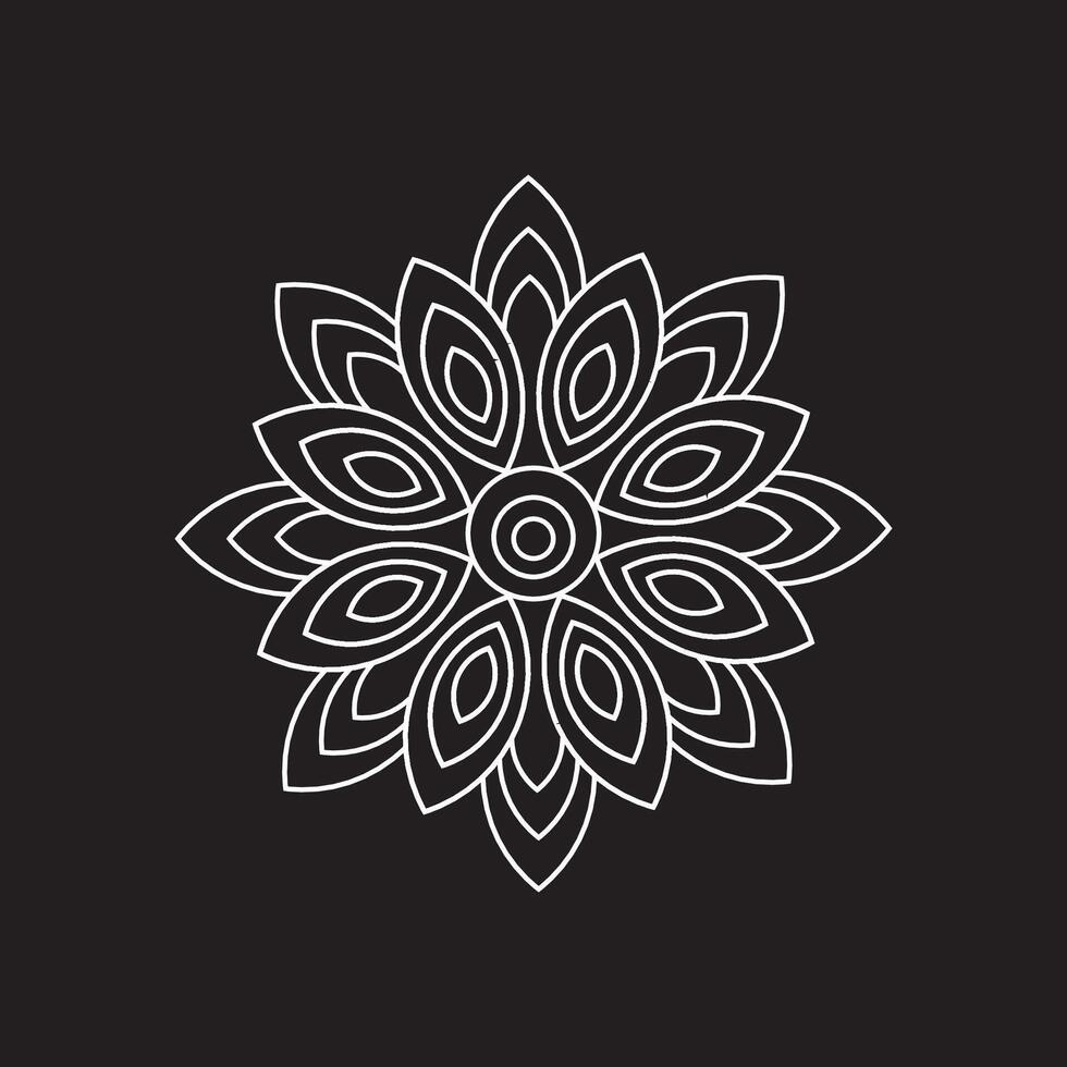 The Art of Ornate A Symphony of Swirls and Flourishes vector