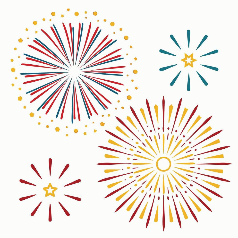 Elegant Sunburst Pack Classic and Modern Sun Ray Designs vector