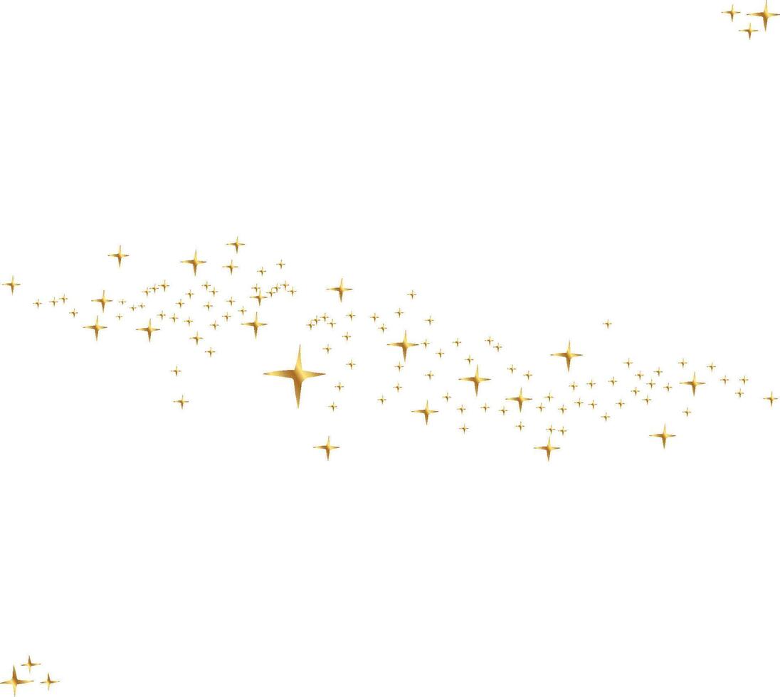 Dust Sparks Star spark Effect vector