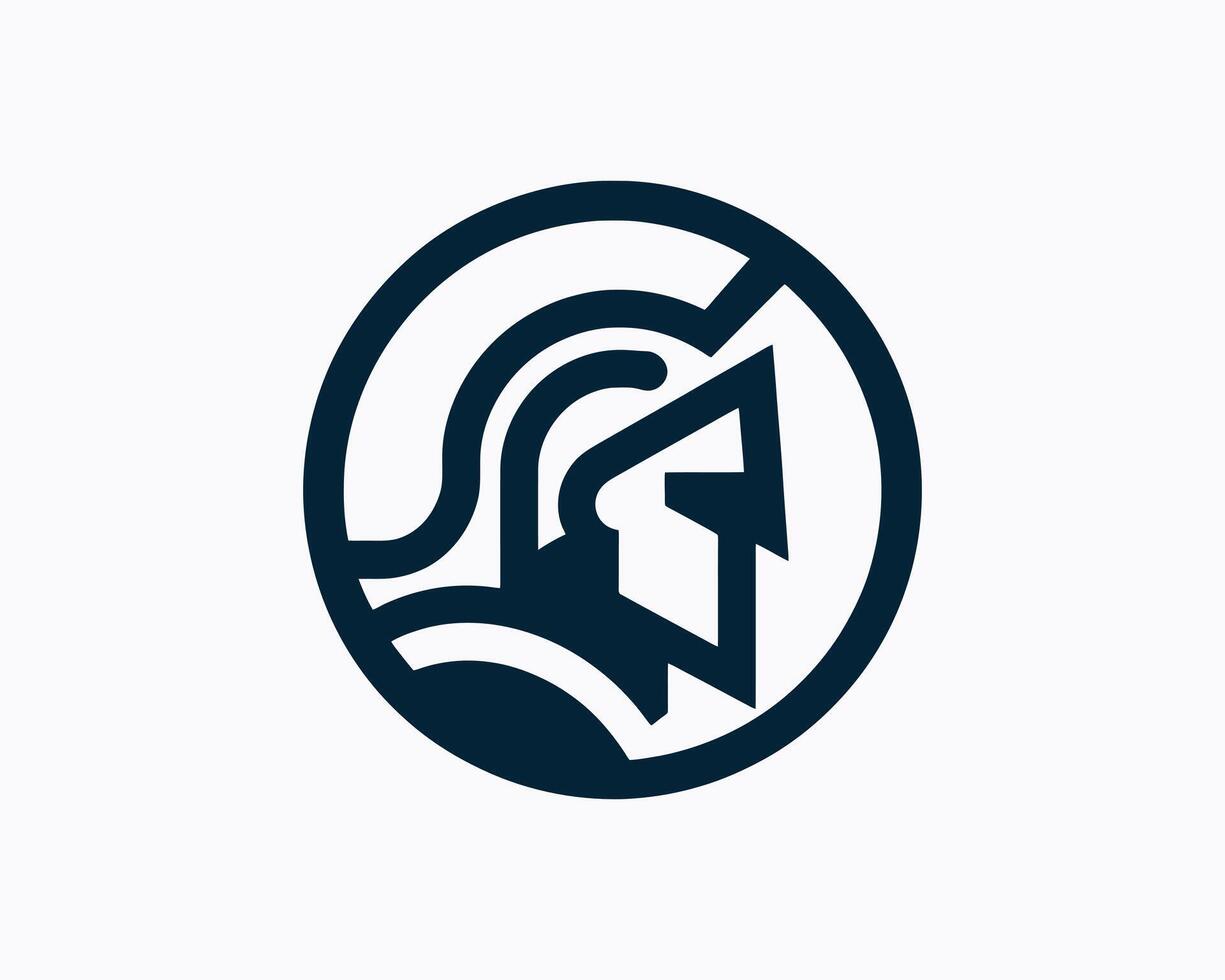 A logo for a company that is called spartan vector