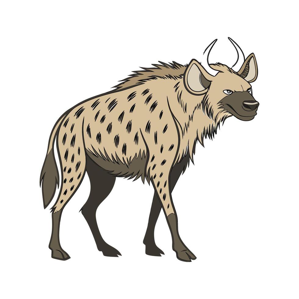 Niassa Wildebeest in Nature vector