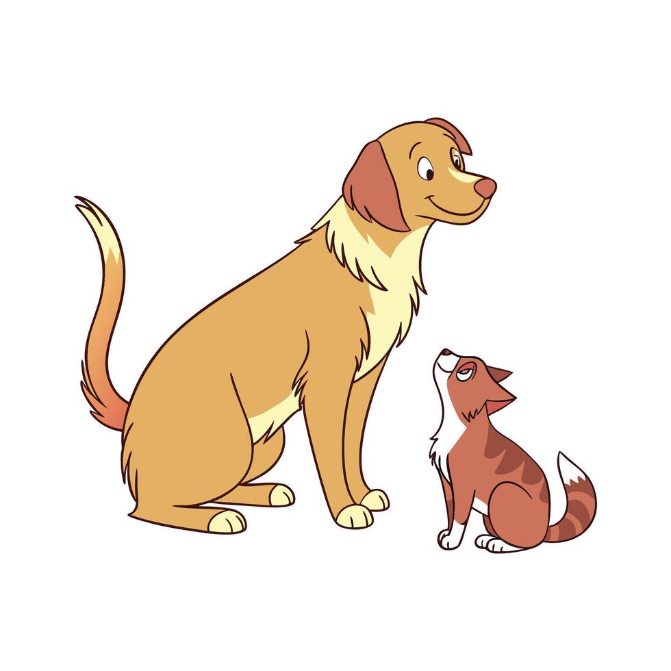 Charismatic Nova Scotia Dog vector