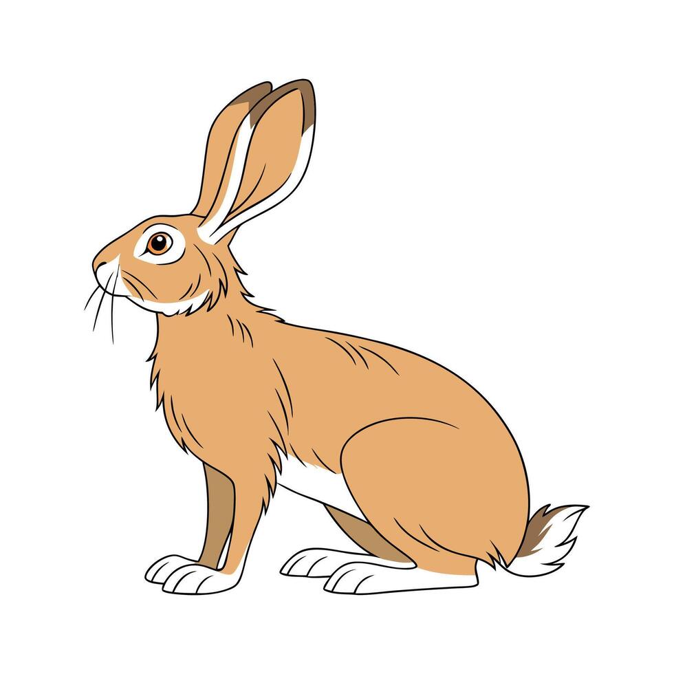 Charming Thrianta Rabbit Realistic Illustration vector