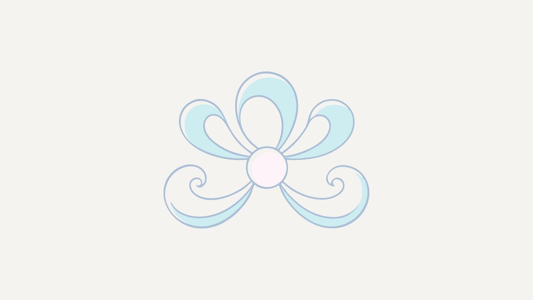 Elegant Opalescent Floral Swirls in Soft Textiles Perfect for Home vector