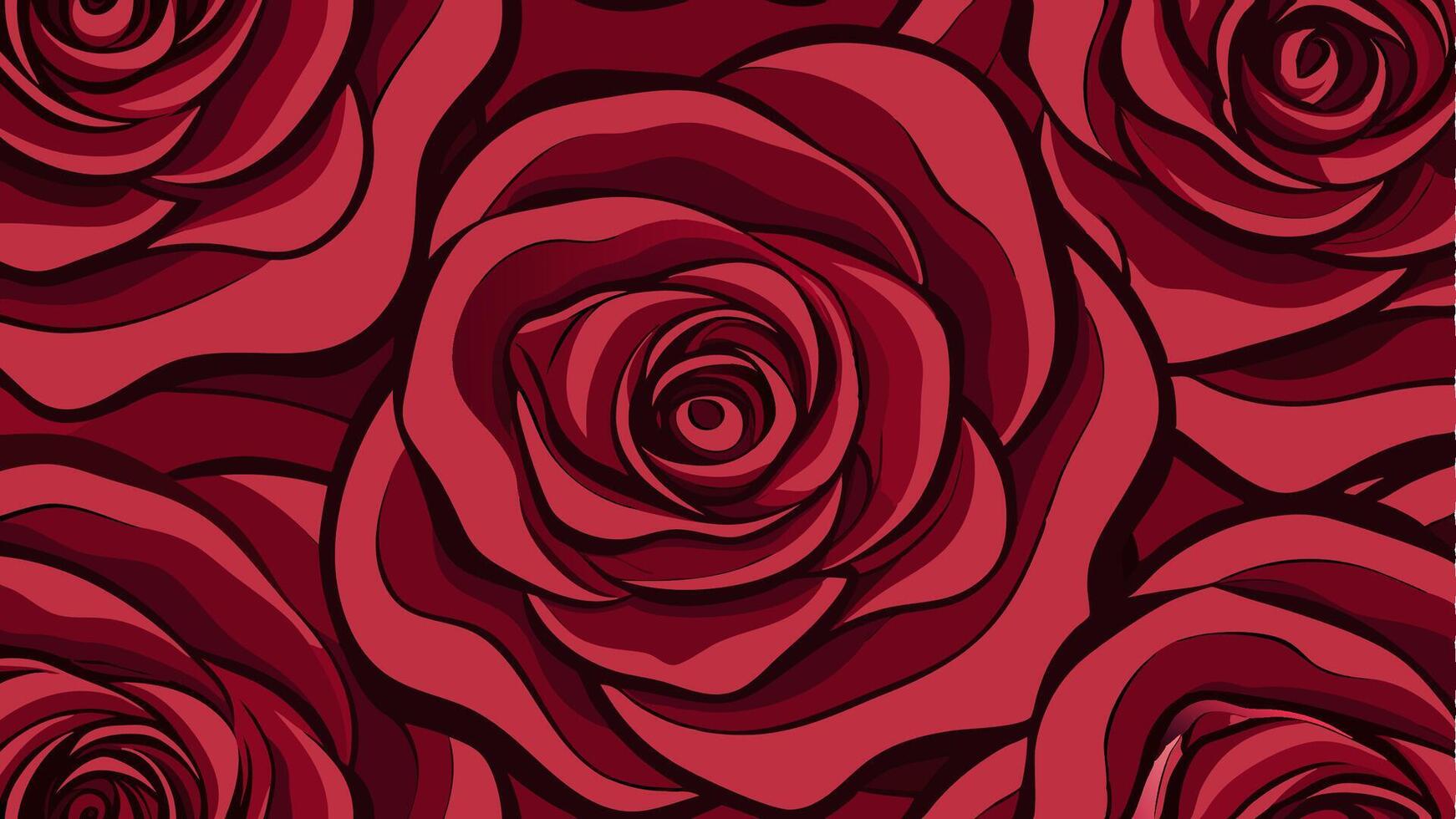 Luxurious Velvet Rose Abstract Floral Texture Design for Backgrounds vector