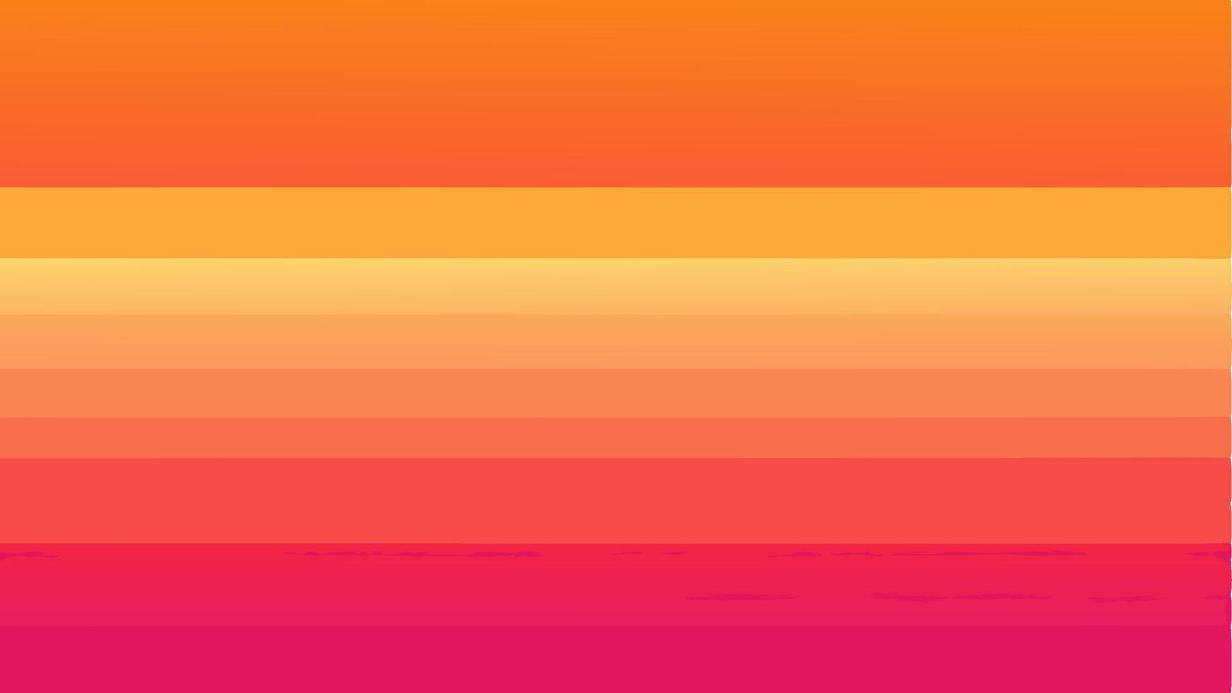 Sunrise Horizon Gradient Pattern with Warm Colors vector