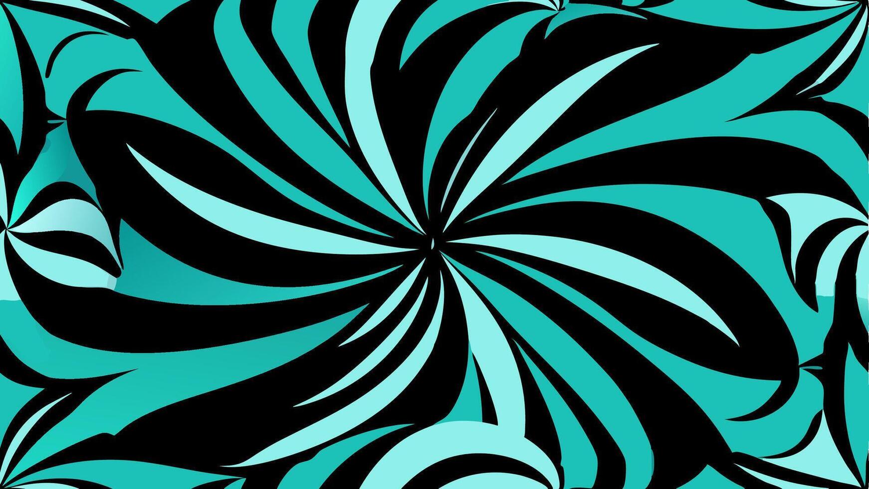 Tropical Abstract Floral Fantasy Pattern with Vibrant Colors and Stylish Design Textile and Fashion vector