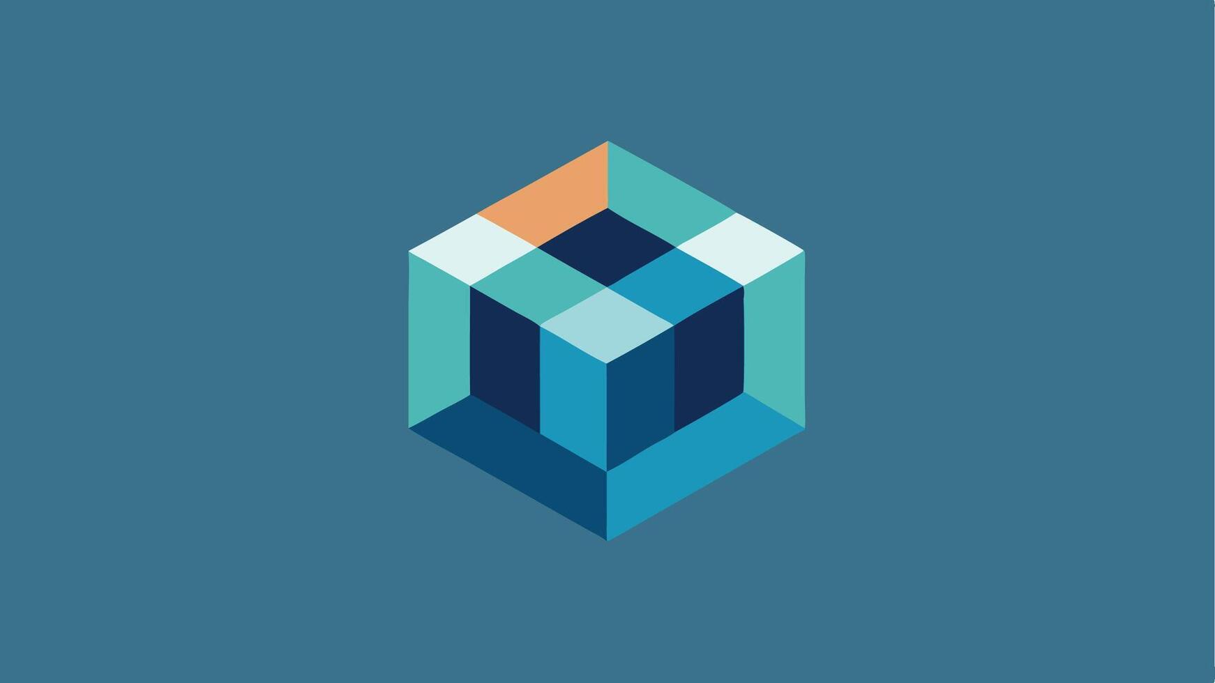 Abstract Paper Fold Pattern with Soft Shadows for Clean Aesthetic Background vector