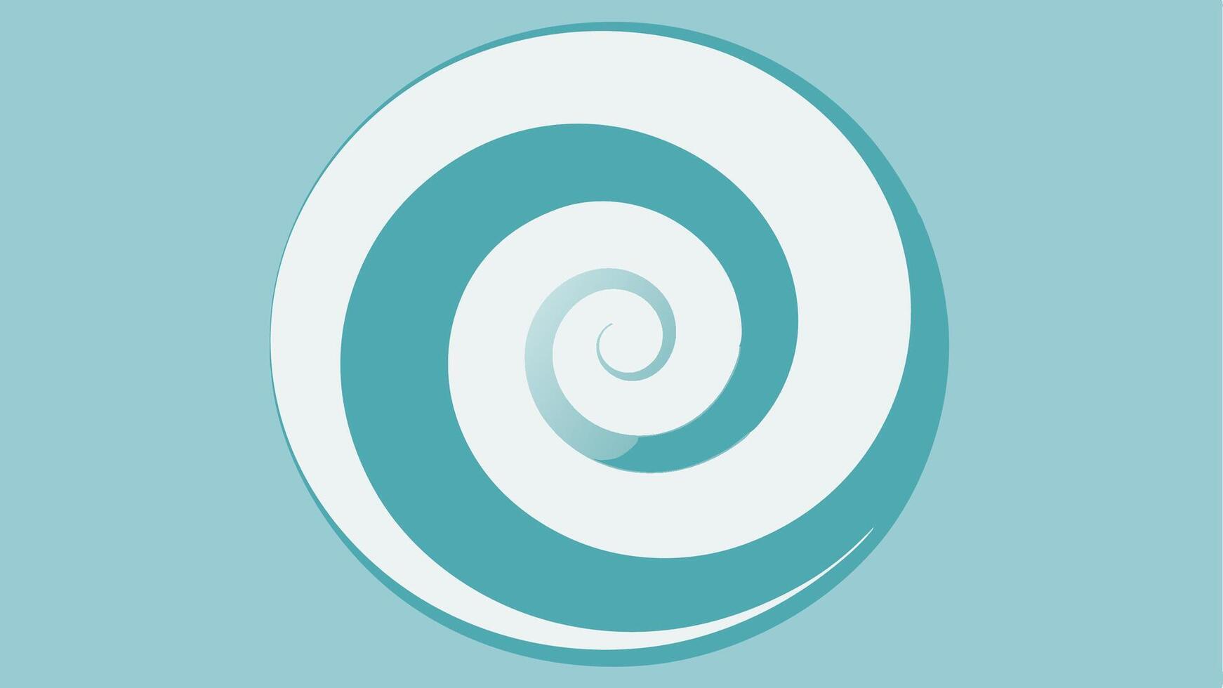 Gentle Swirling Pattern Circular Flow in a Modern Abstract Design vector
