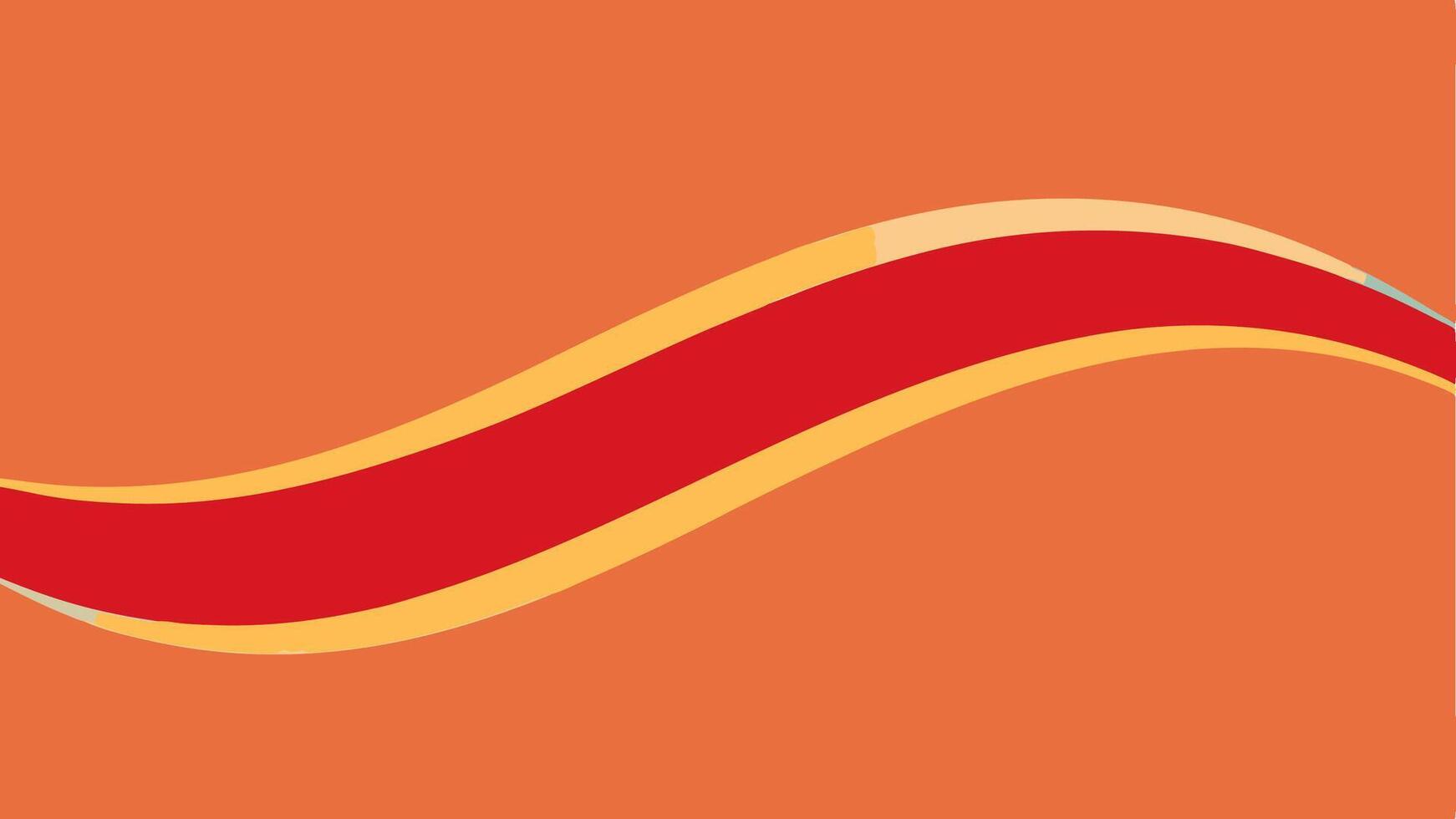 Thin Wavy Line Gradient Background with Elegant Curves and Smooth Flow Pattern vector