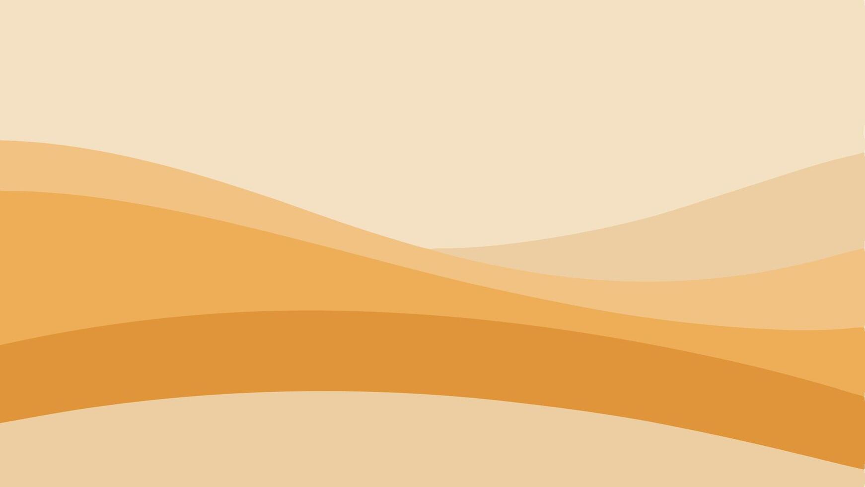 Soft Sand Dunes with Light Abstract Curved Layer Pattern Design vector