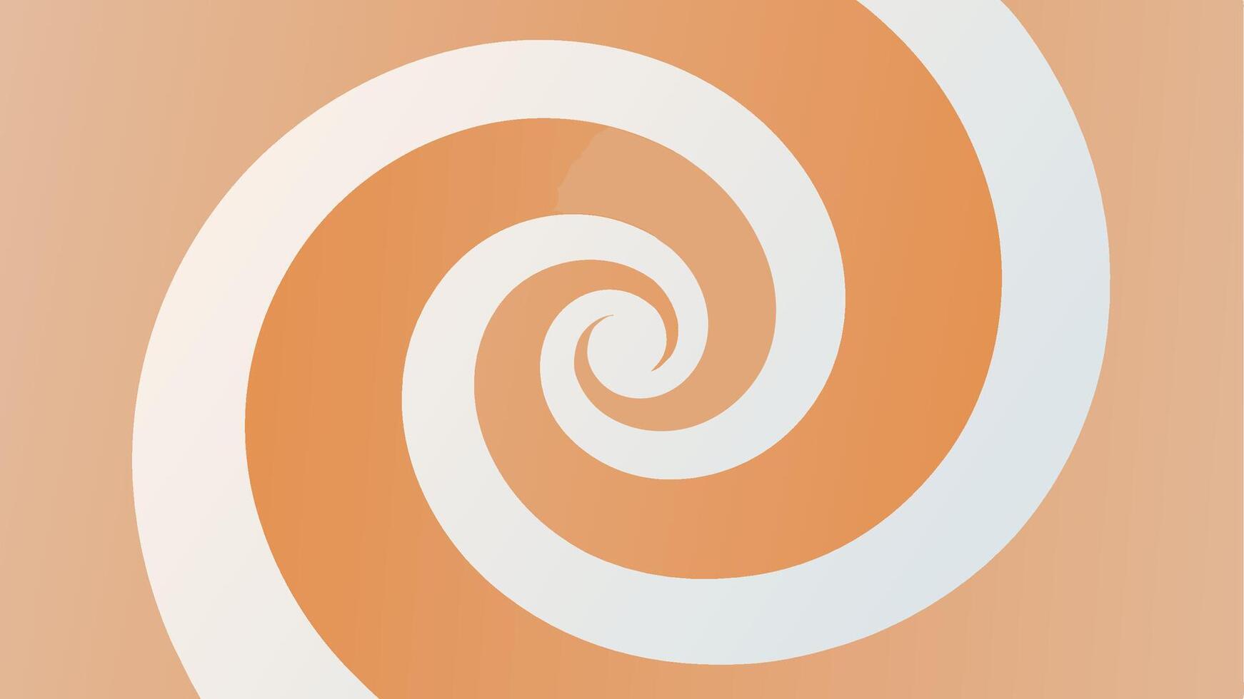 Gentle Swirling Pattern with Circular Flow in Modern Abstract Design vector