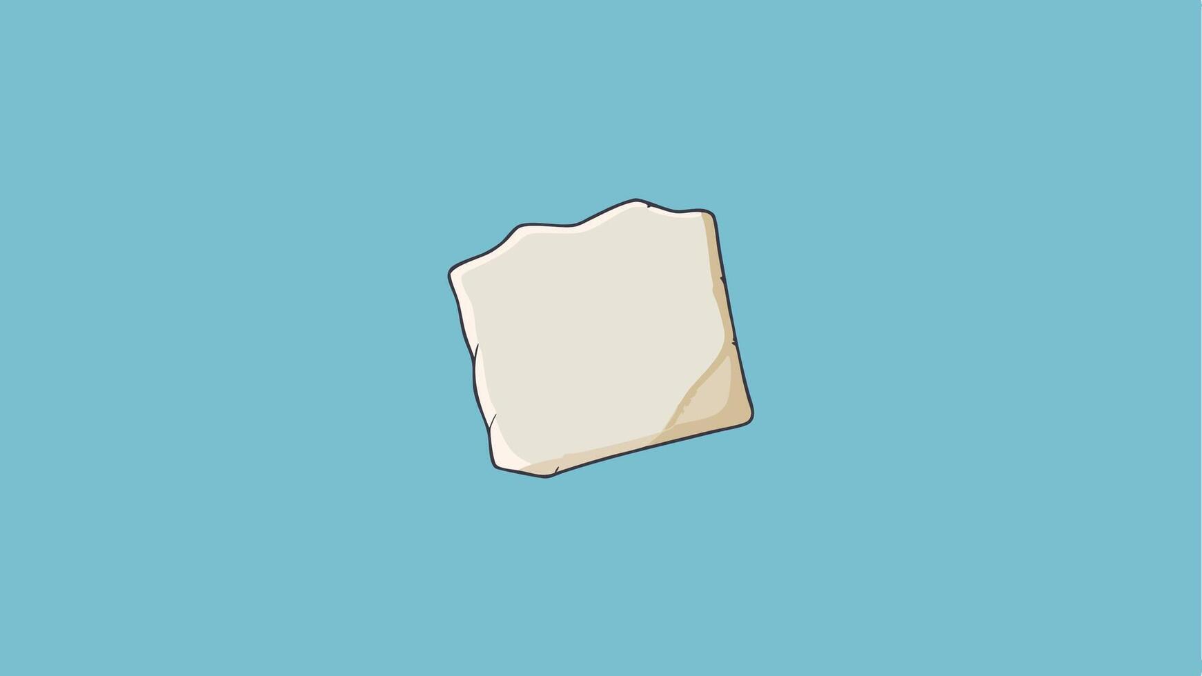 Faint Paper Texture with a Lightly Crumpled Pattern for Backgrounds and Design vector