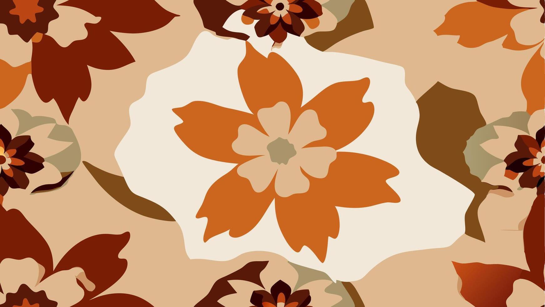 Torn Paper Floral Collage Seamless Textile Design with a Creative Aesthetic vector