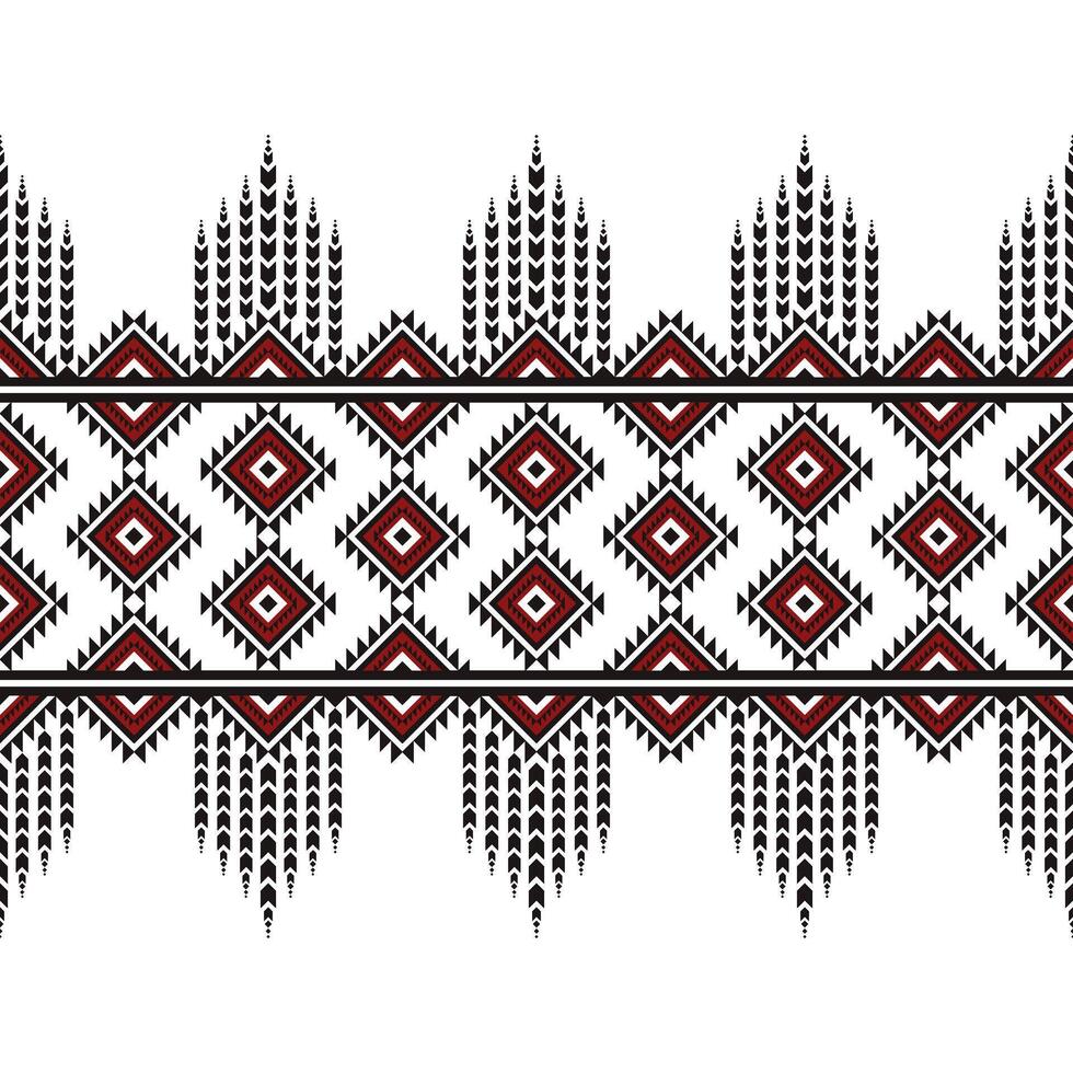 illustration of fabric pattern or geometry texture modern pattern for clothing vector