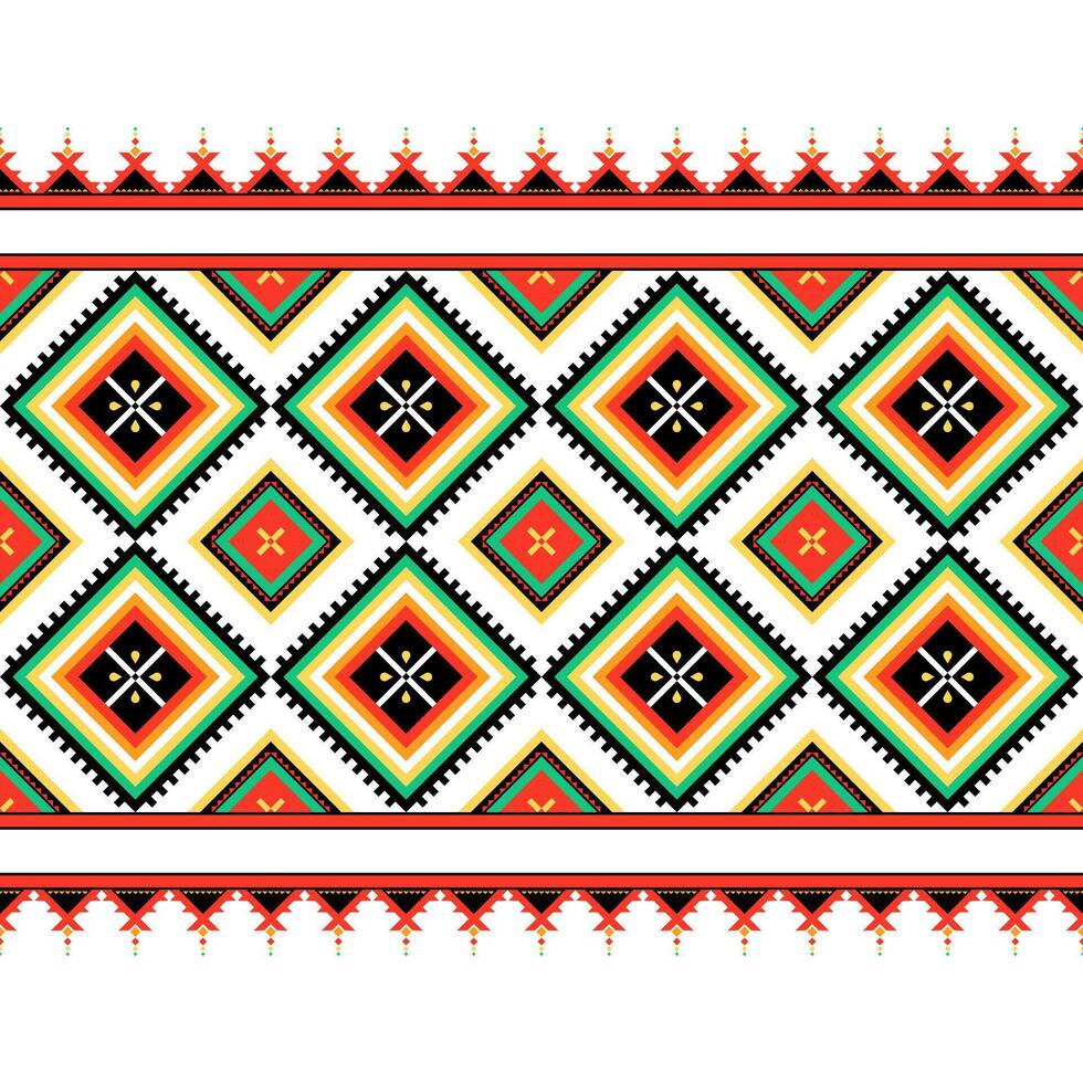 Colorful Tribe pattern design vector