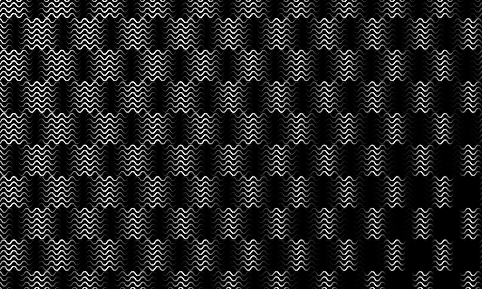 Weave horizontal dark flow lines pattern, linear background with woven texture, artistic background. vector