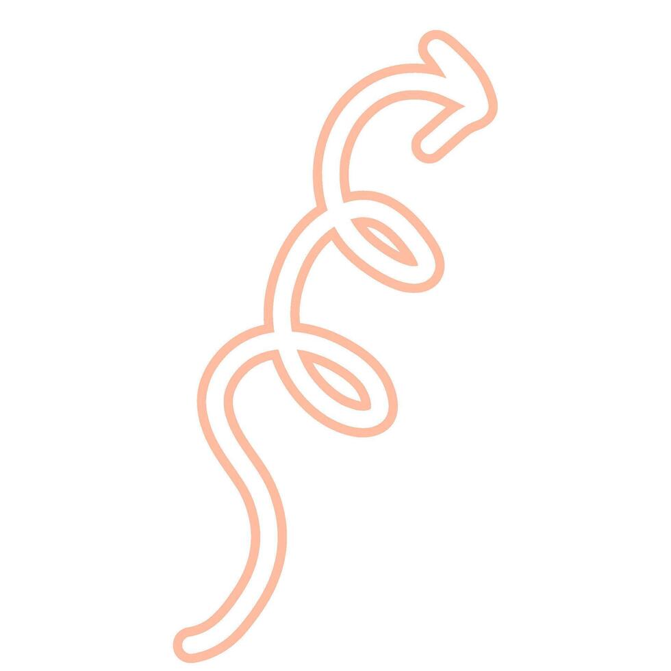 Hand Drawn Arrow Outline vector