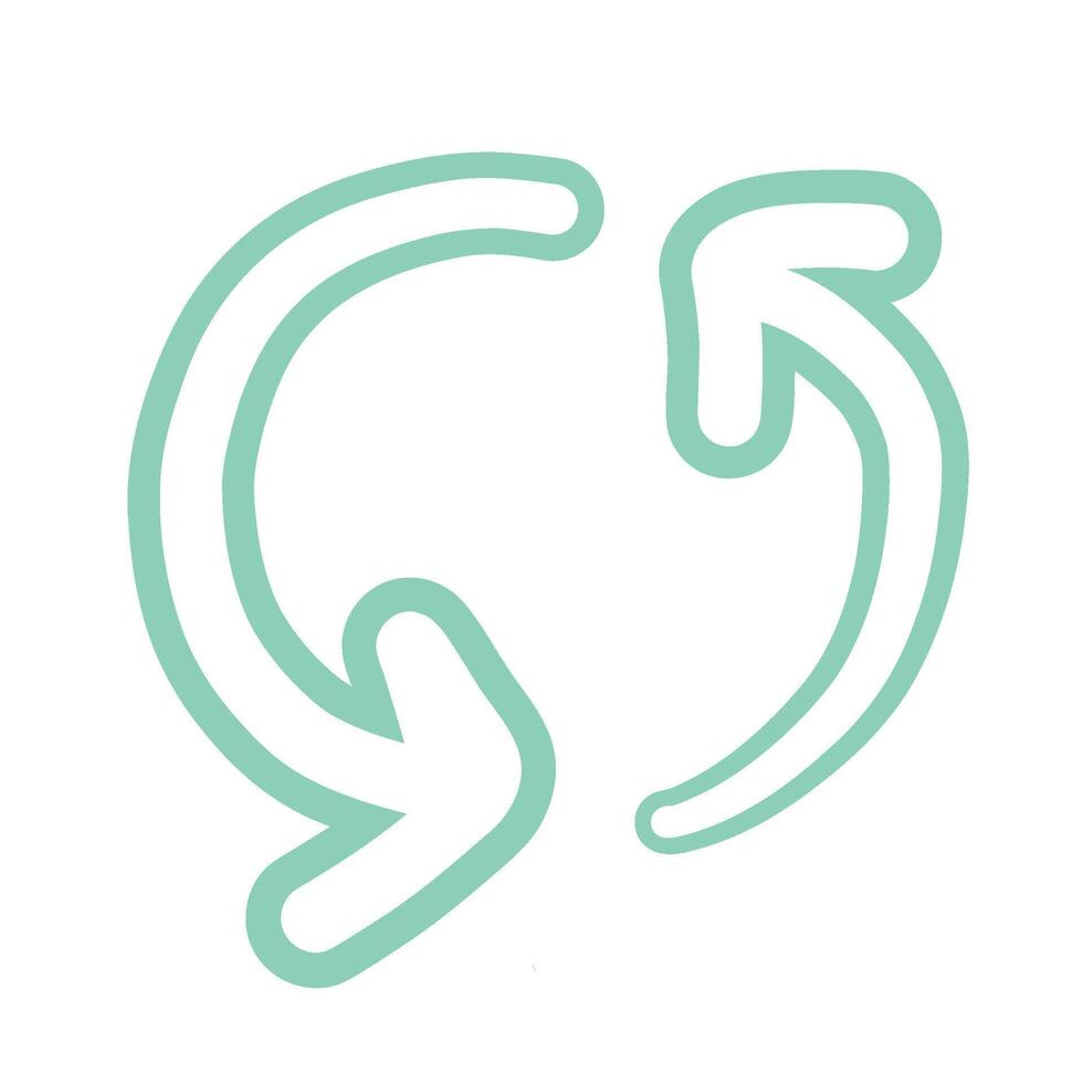 Arrow Shape Cute Art vector