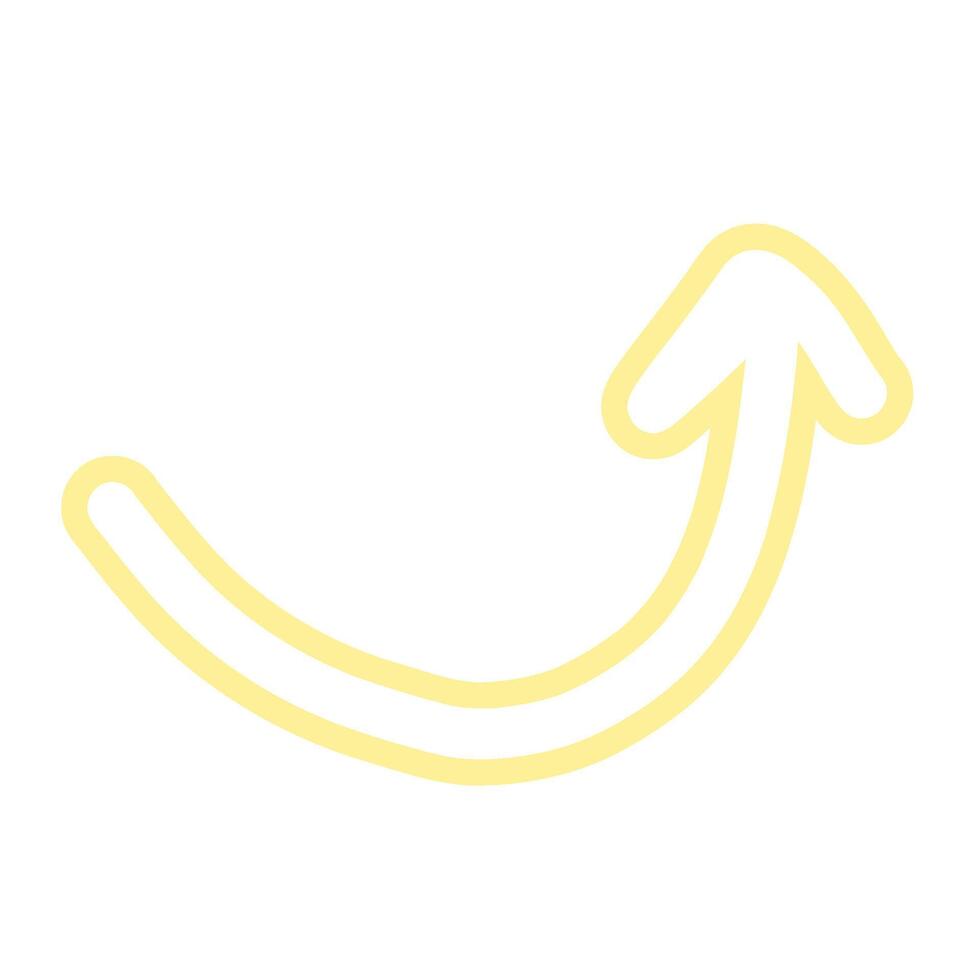 Hand Drawn Arrow Sketch vector