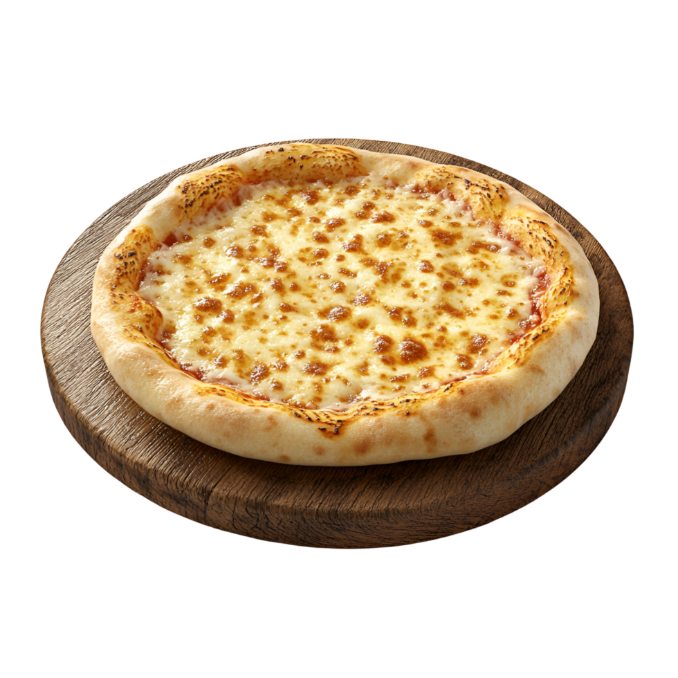 3d Pizza mit Mozzarella Käse auf transparent Hintergrund 58126124 PNG
