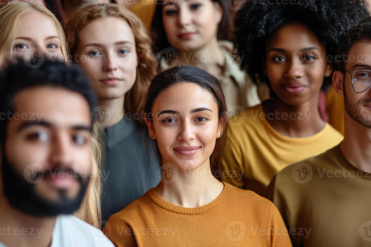 Unity and Strength in Diversity Against Racism in a Powerful Protest photo