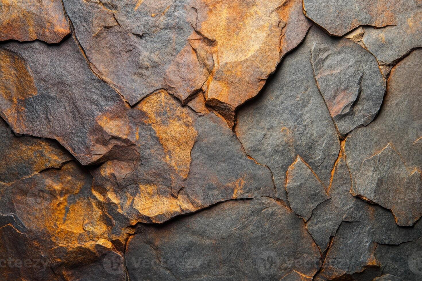 Modern slate background showcasing rich textures and warm tones in natural light photo