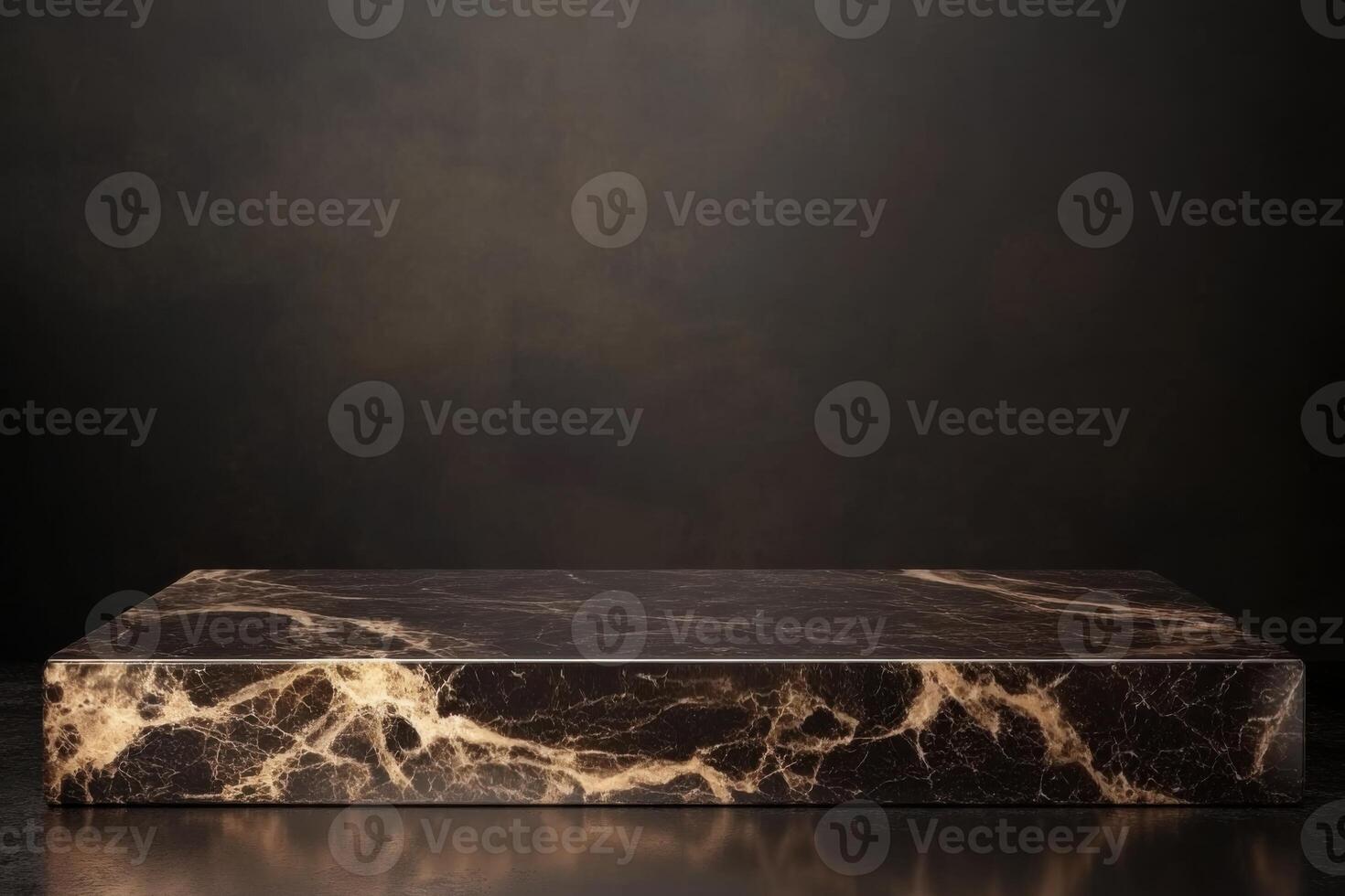 Elegant marble surface with realistic lighting creating an ideal backdrop for creative displays and artistic expressions photo