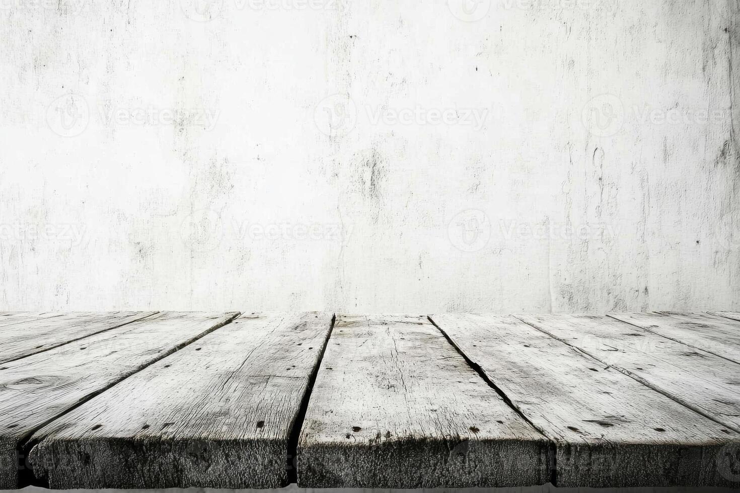 High quality whitewashed wooden surface with ample copy space for creative design and presentation needs photo