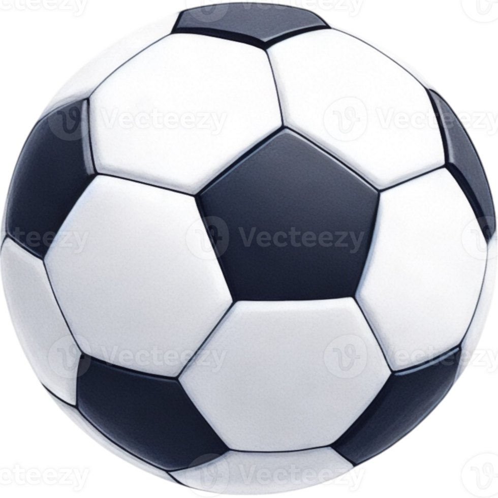 Realistic Soccer Ball png