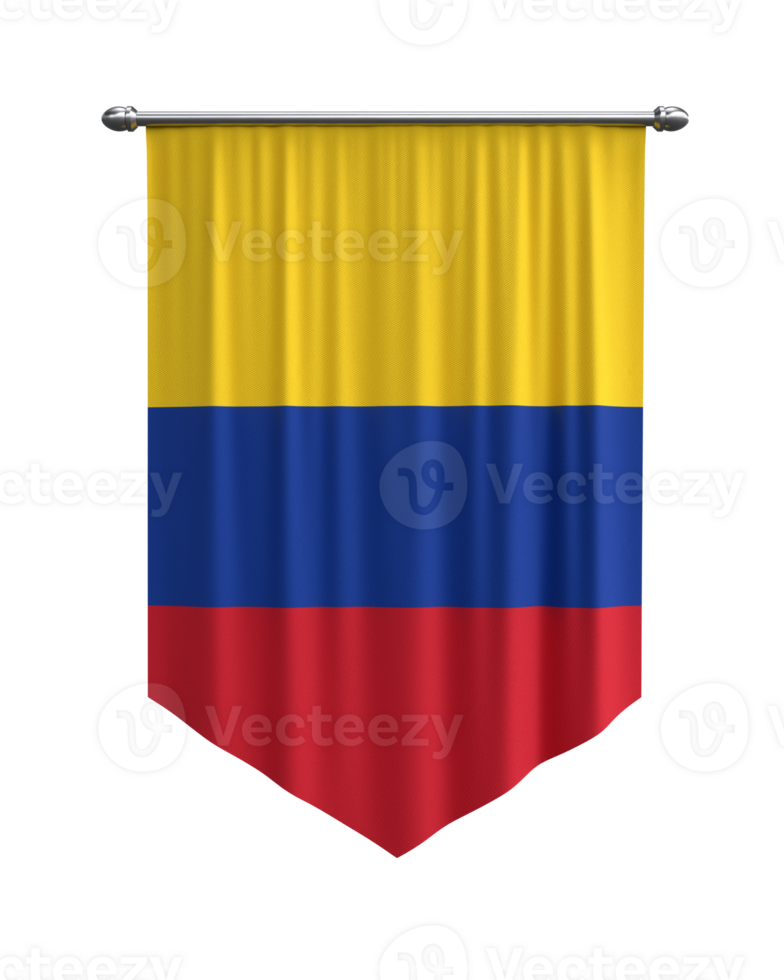 Colombian Flag Banner png