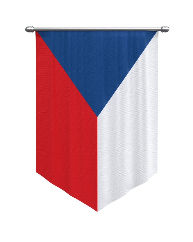 Czech Flag Banner png
