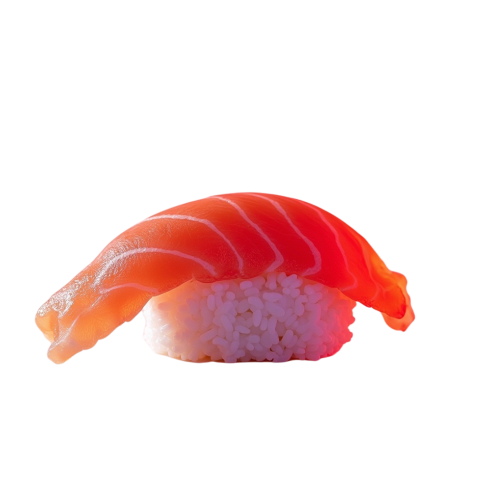A exquisite piece of sushi. png