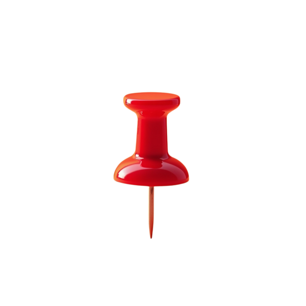 A central red pushpin. png