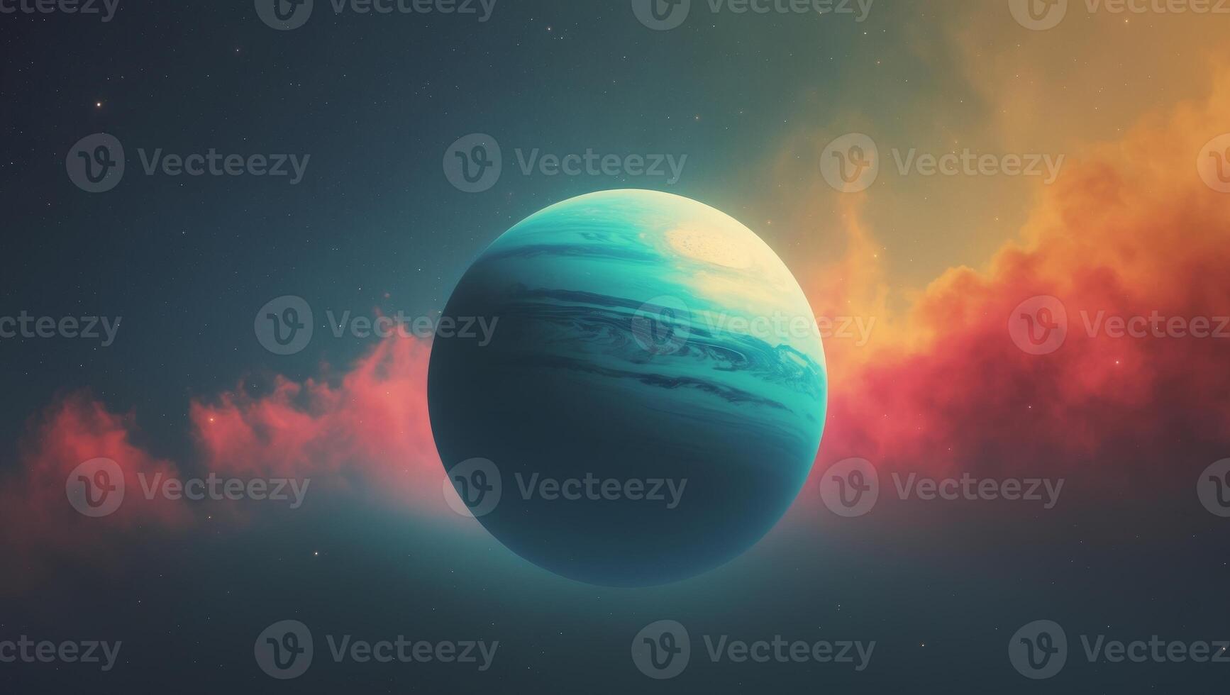 An image of a planet in space photo