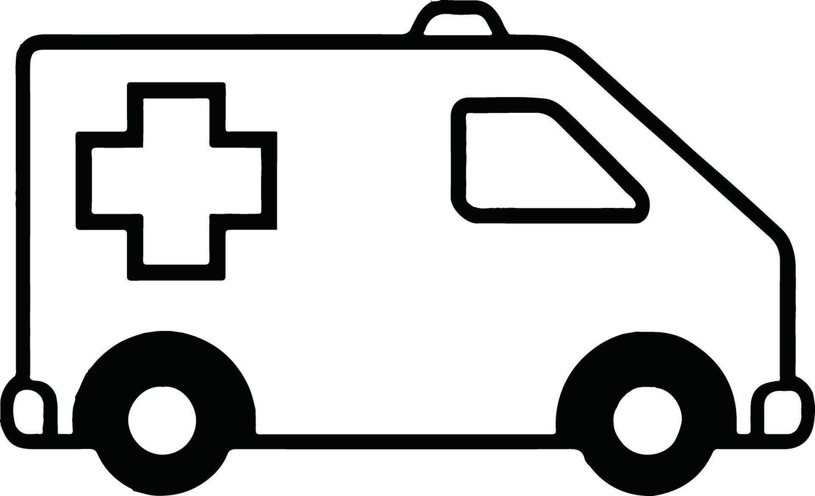 Ambulance Icon for Emergency Services vector
