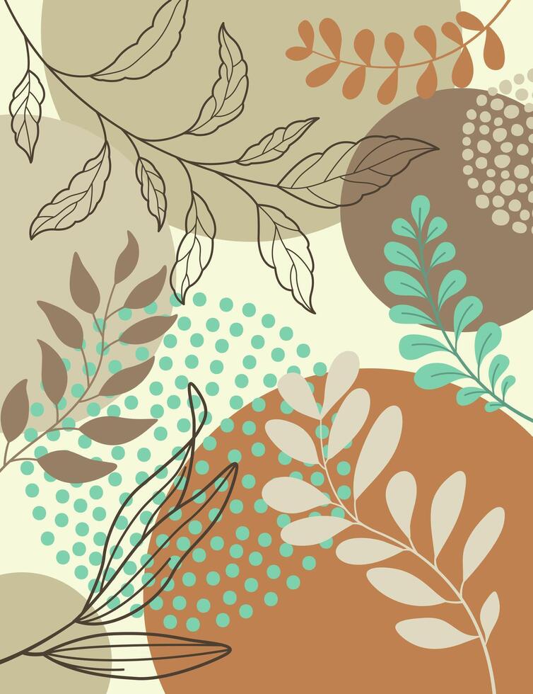 Abstract spring background for design. vector