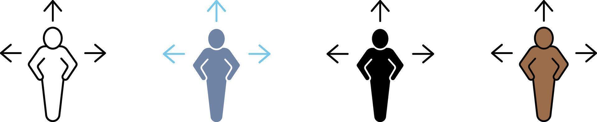 guidance concept line icon. Simple element illustration. vector