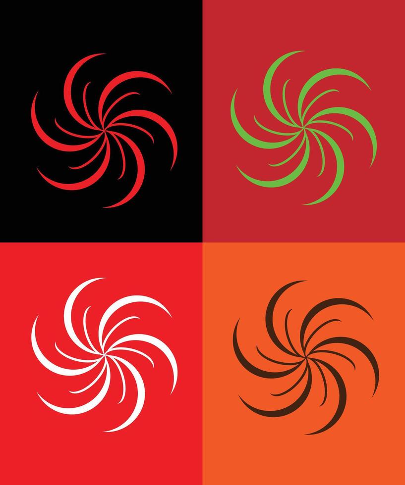 flora business logo vector