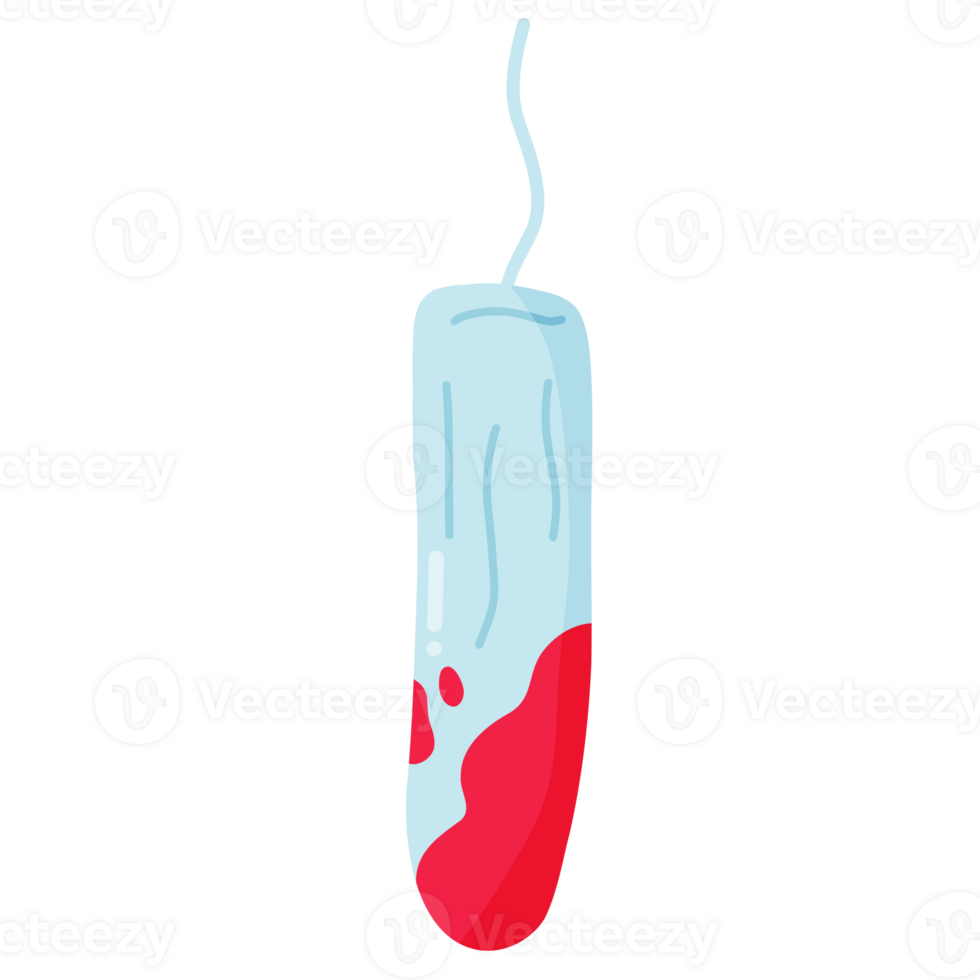 Cartoon Menstruation Bloody Tampon png