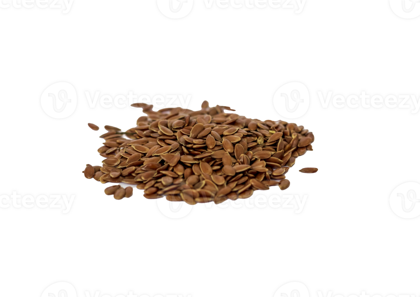 image of the flax seeds on the transparent background png