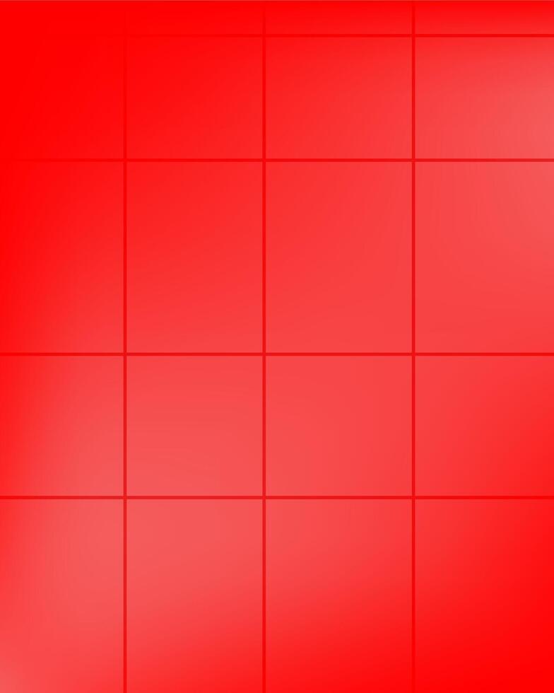 Red gradient color abstract wall background with line art. Wallpaper design vector