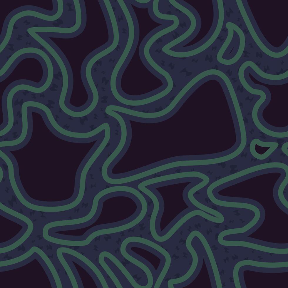 seamless pattern unique abstract doodles vector