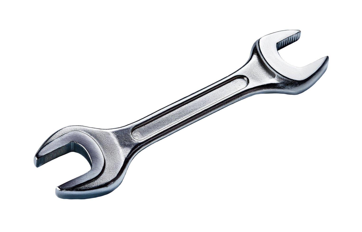 Chrome Vanadium Steel Double-Ended Open-End Wrench png