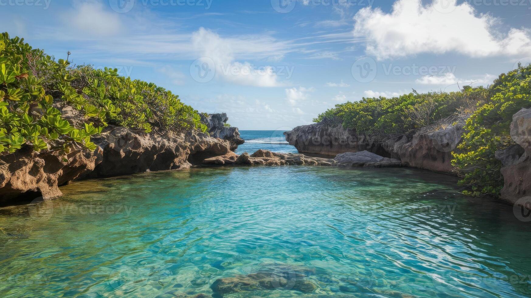 The turquoise waters of the bahamas photo