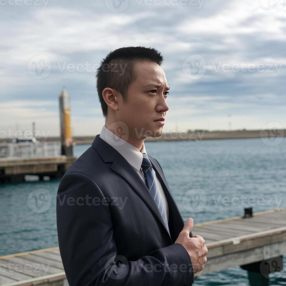 A man wearing a suit photo