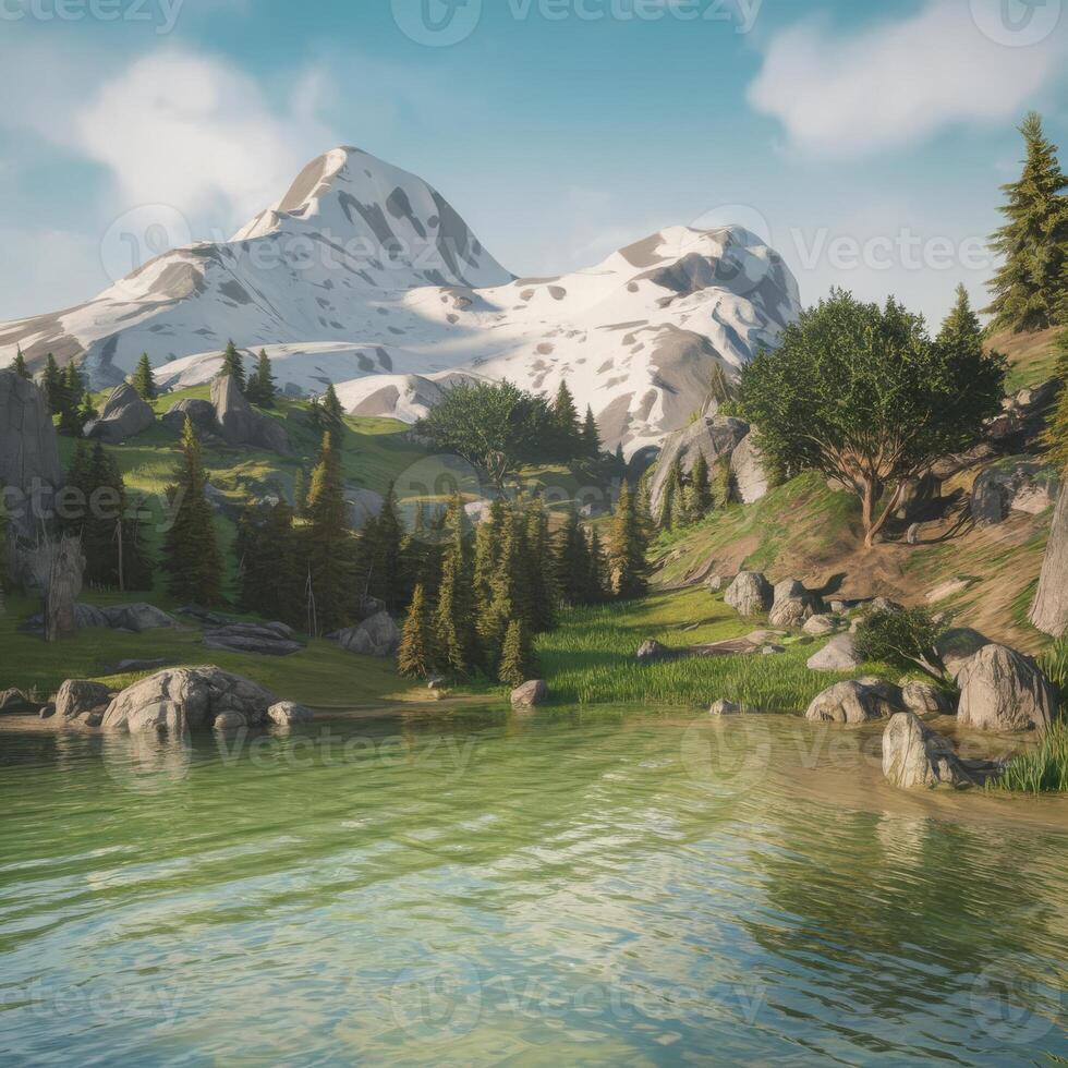 A scene from the game the forest photo