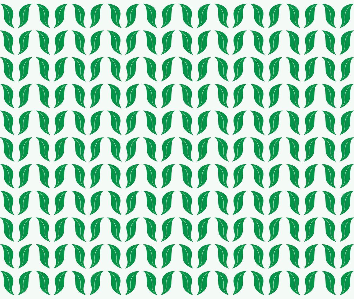 Leaf Pattern Design vector
